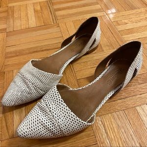 Madewell dorsay flats